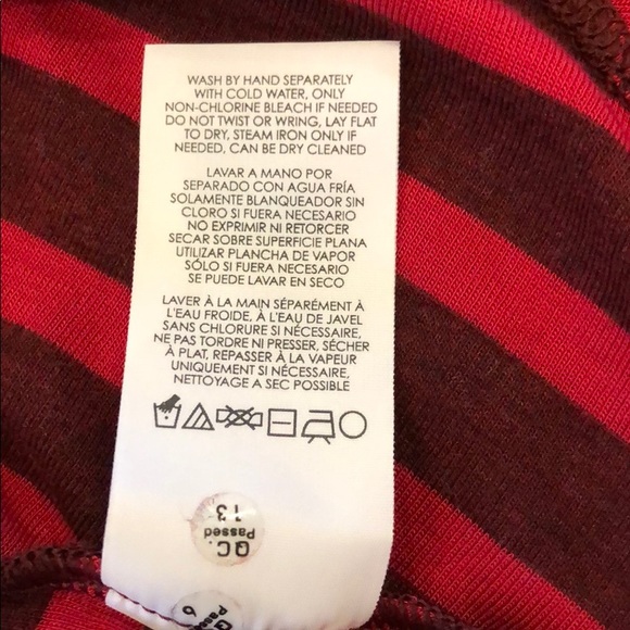 Cabi Striped Peplum Top - Picture 6 of 6